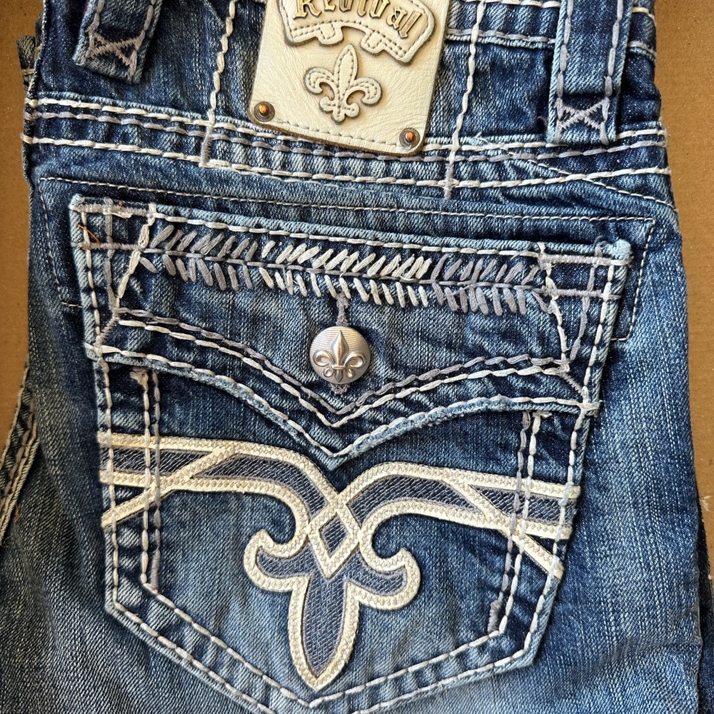 Rock Revival Blue Denim Jeans